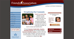Desktop Screenshot of friendsassoc.org